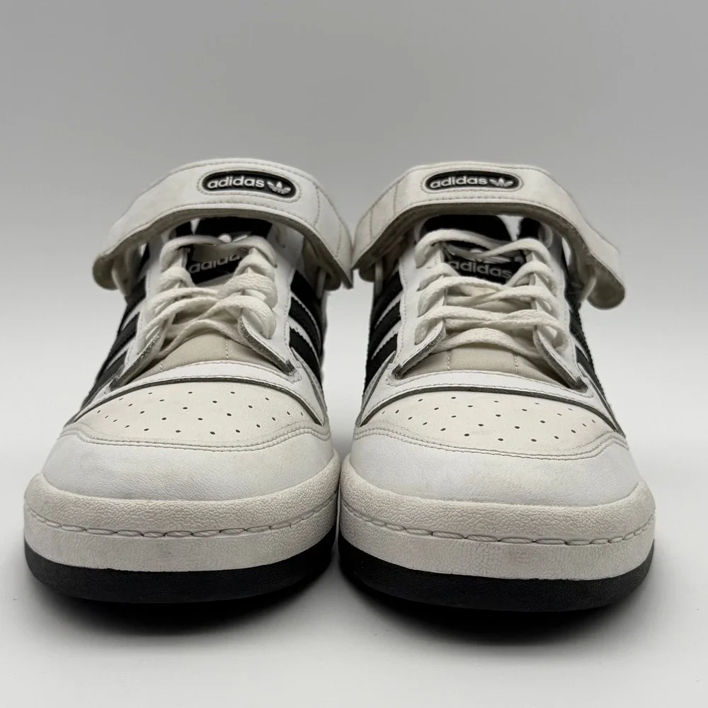 Adidas Forum Low Clean White Black FY7757 Size 12